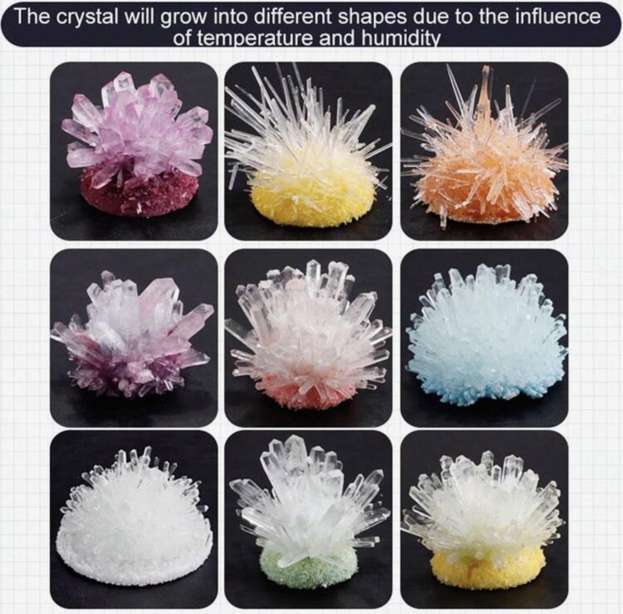 Crystal growing kit - crystal planting experiment DIY set science toy