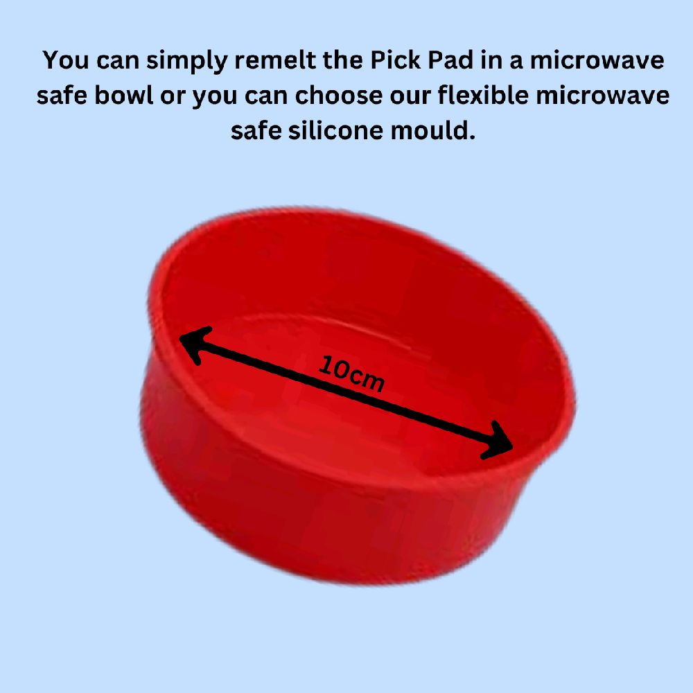 Remeltable Picky Pad - Blue sea axolotl pick pad reusable skin picking dermatillomania anxiety stress reliever