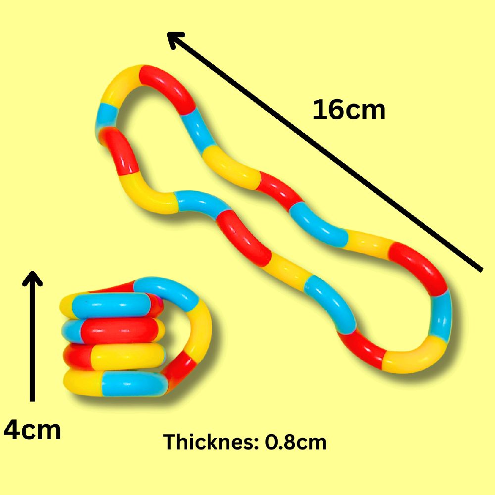 Mini Tangle Fidget Toy - stress reliever tactile sensory anxiety reliever
