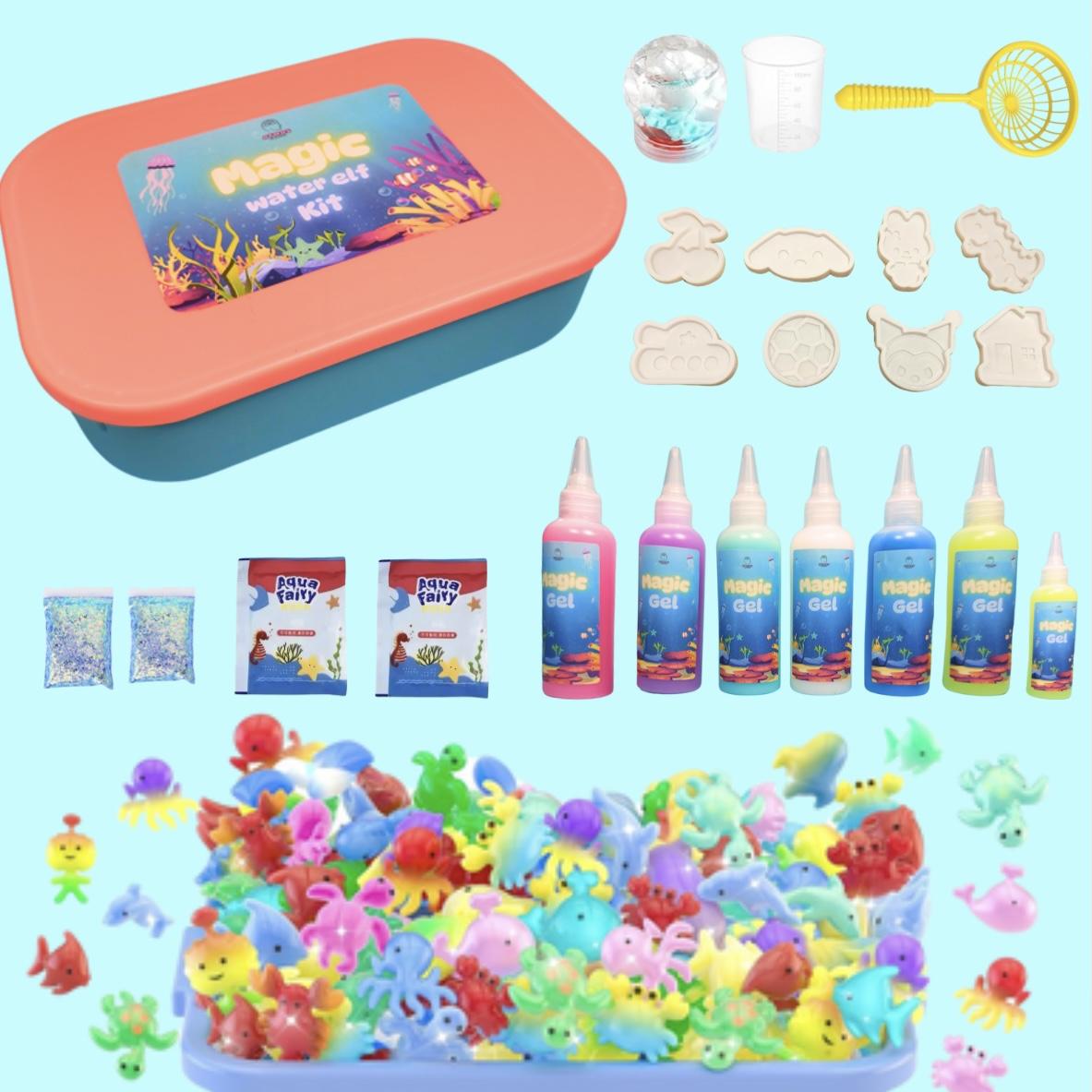 Magic Water Elf Kit - Squishy Making Kit - craft kit fidget toy water spirit gel