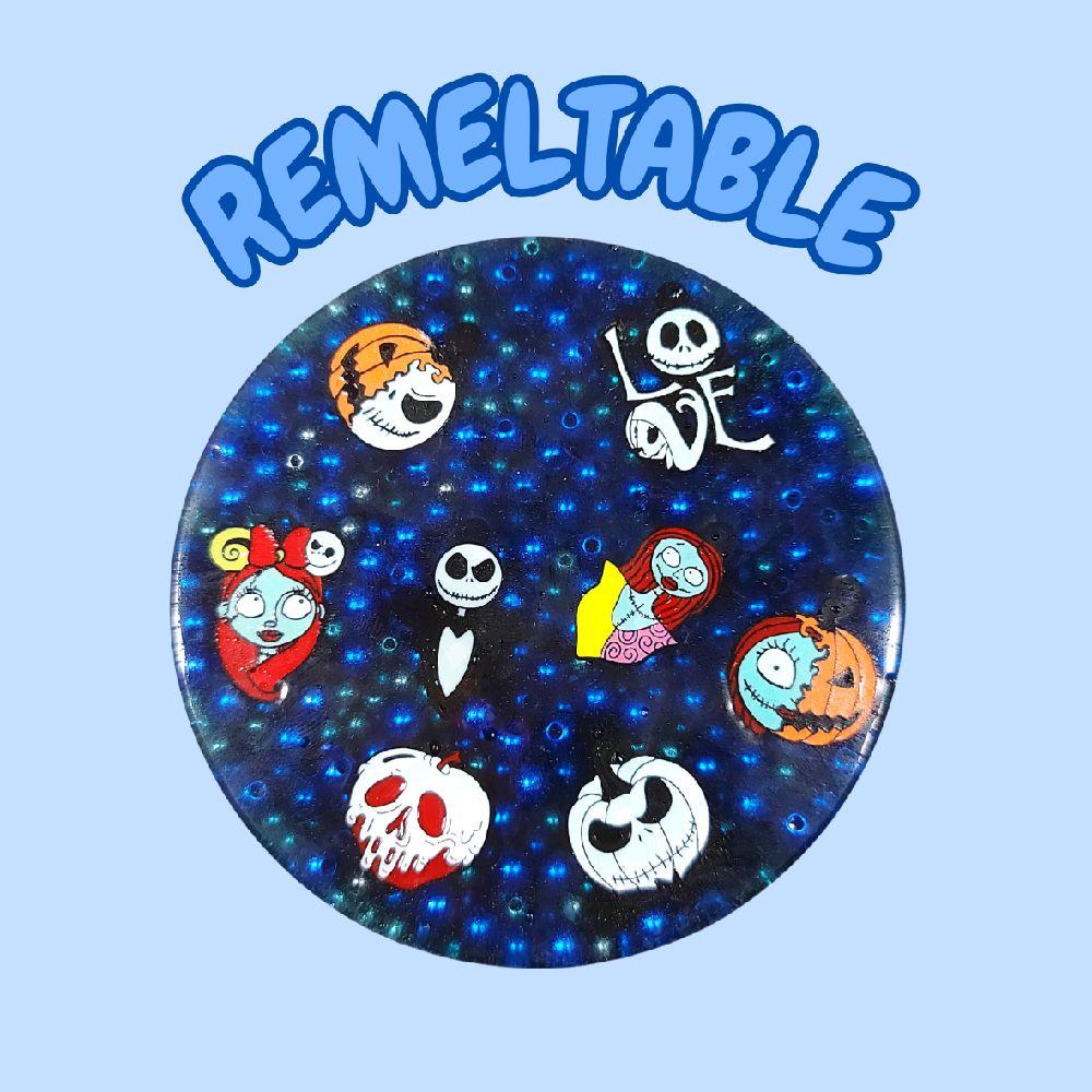 Reusable Picky Pad - Blue Halloween themed