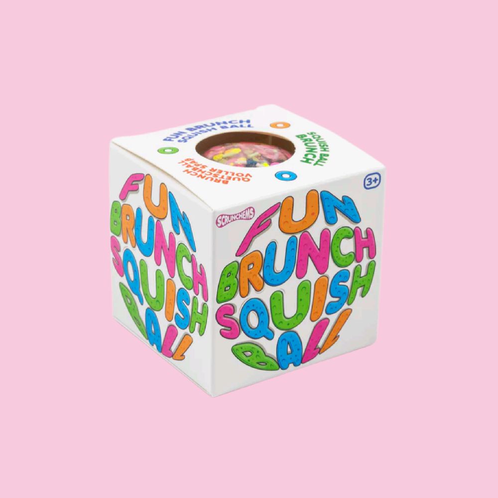 Scrunchems Brunch Squish Ball - stress ball fidget toy sensory