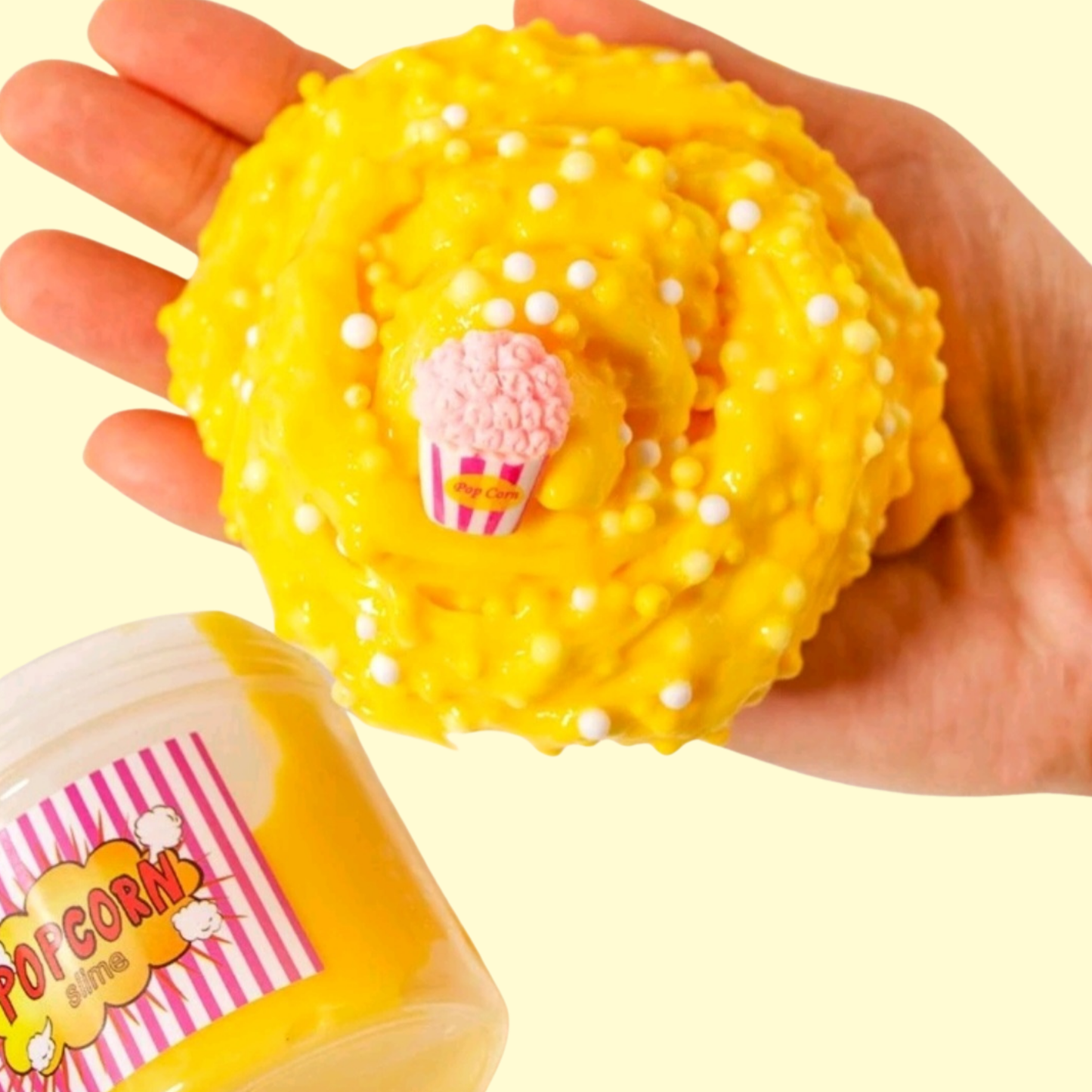 Popcorn Crunchy Slime