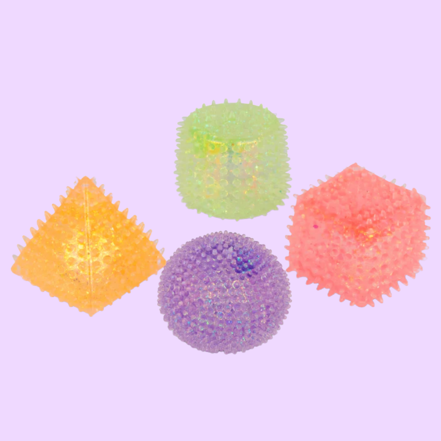 Textured Sugar Squishy Shapes