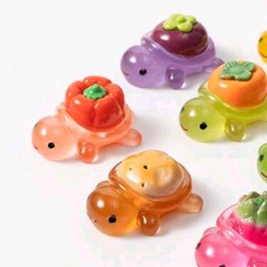 Turtle Worry Buddy - glow in the dark textured figures collectible