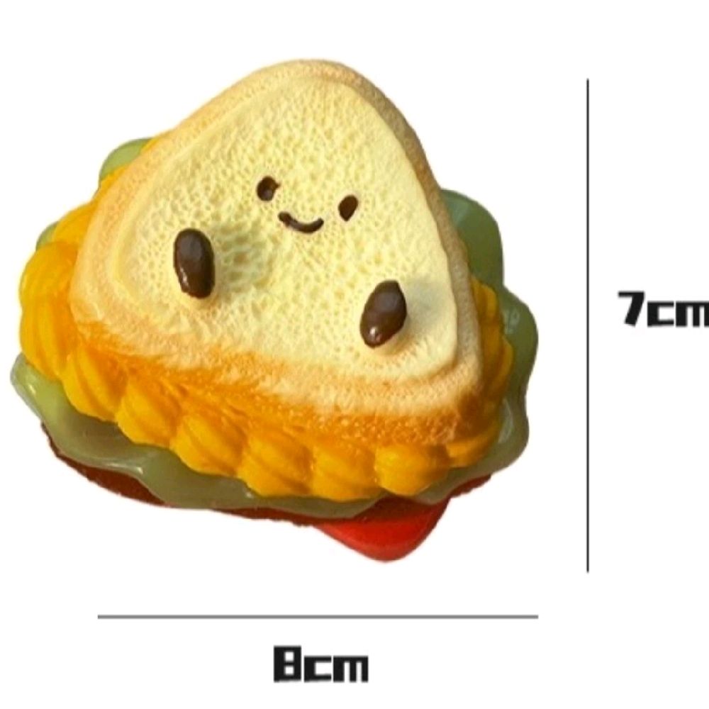 Sandwich Taba Squishy - taba kawaii soft fidget stress reliever cute