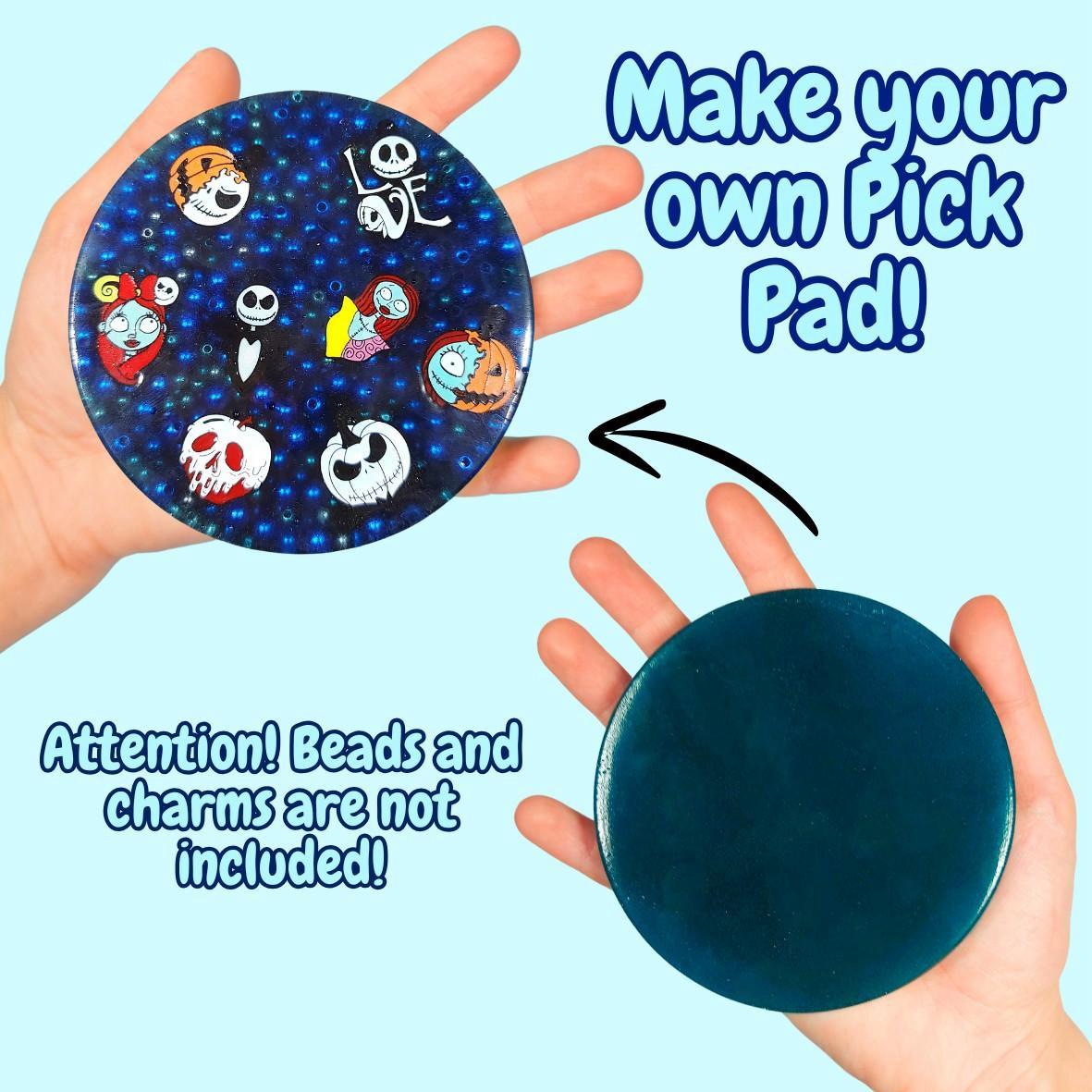 Reusable Pick Pad Base - Blue special DIY Picky Pad making base remeltable