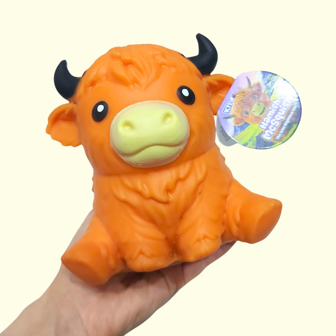 Large 15cm Highland Cow Squishy