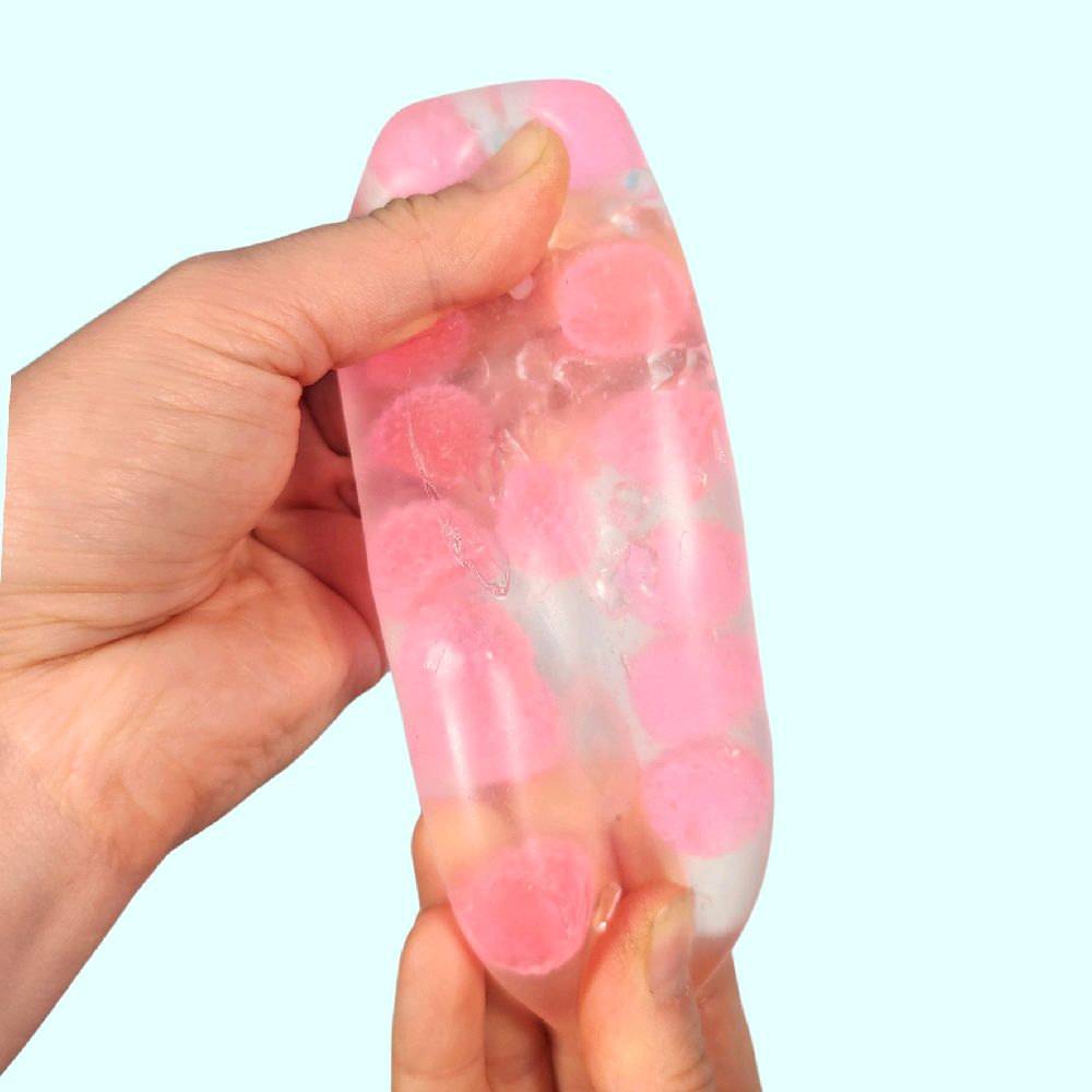 Crunchy Jelly DNA Ball - stress ball fidget stress reliever anxiety sensory ball crunchy ball