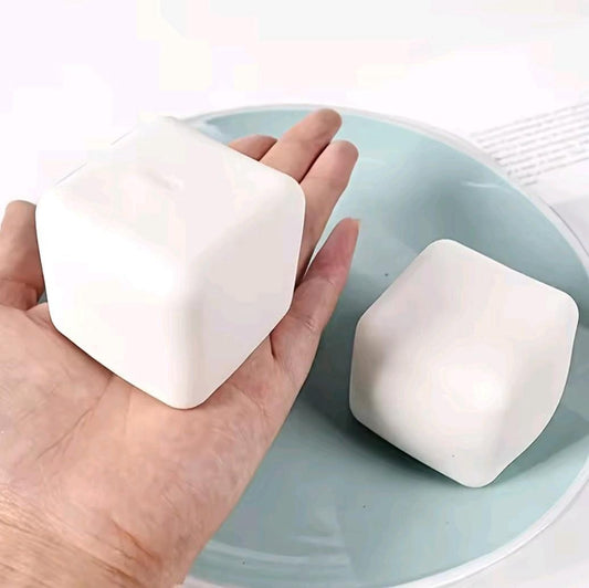 Tofu Squishy - super soft foam filled stress ball stress reliever fidget toy