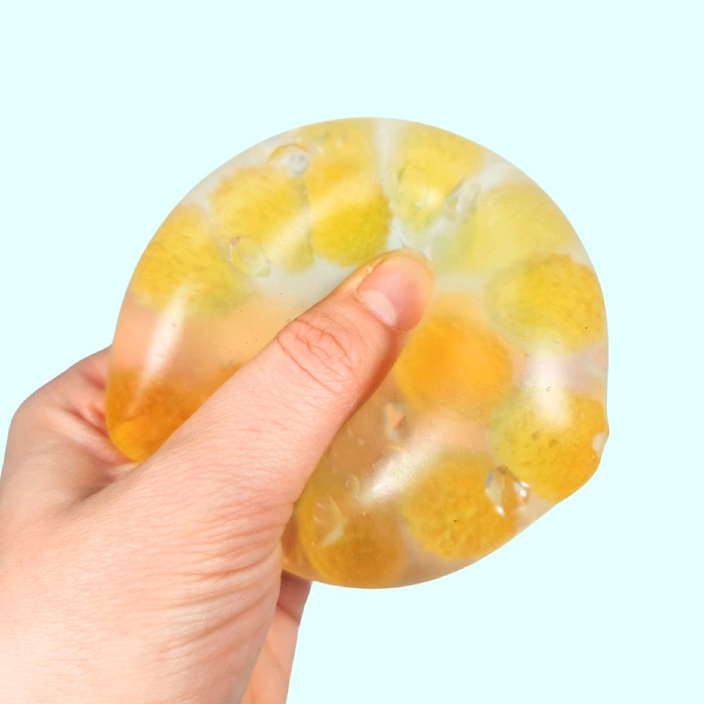 Crunchy Jelly DNA Ball - stress ball fidget stress reliever anxiety sensory ball crunchy ball