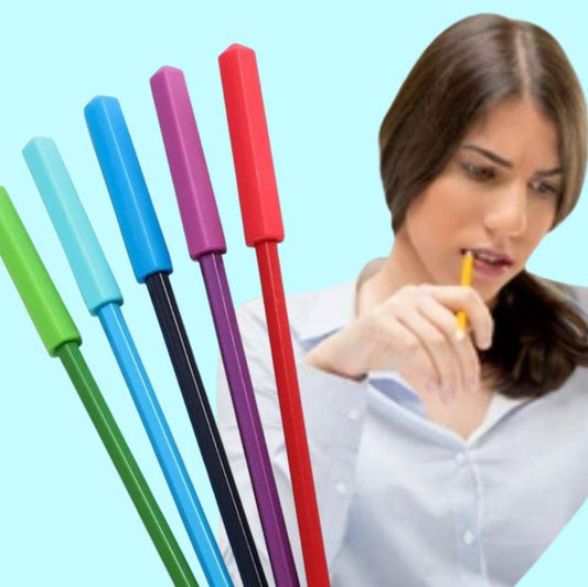 CHEWABLE PENCIL TOPPER chewing oral sensory stress anxiety