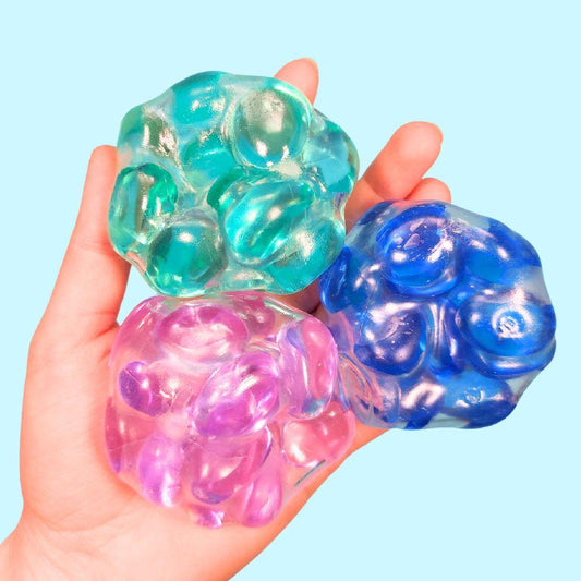Crunchy Ball - ASMR sensory large beads fidget ball stress relief relax