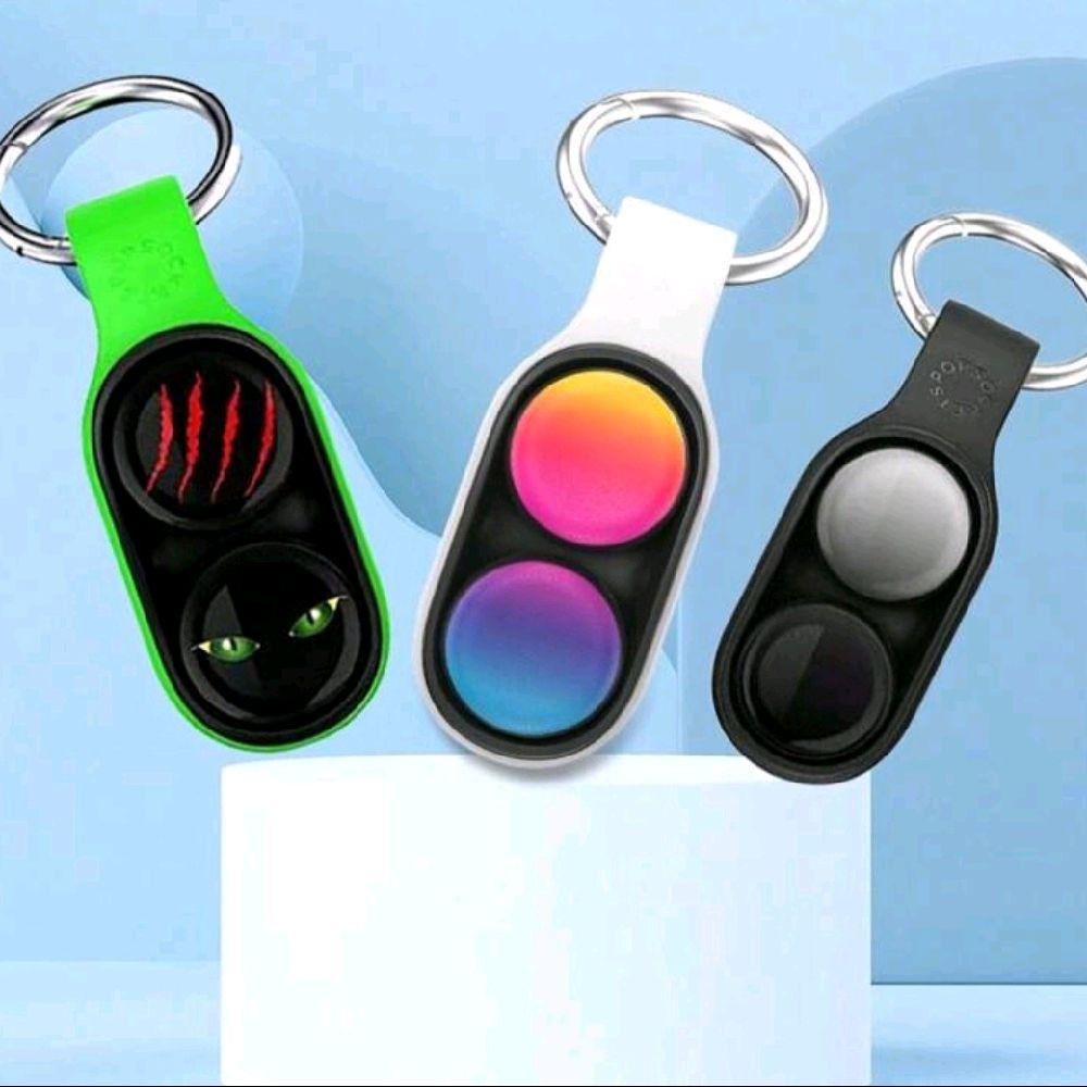 PopPuck fidget keychain
