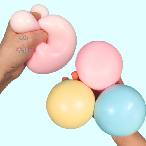 Large soft dough squish ball