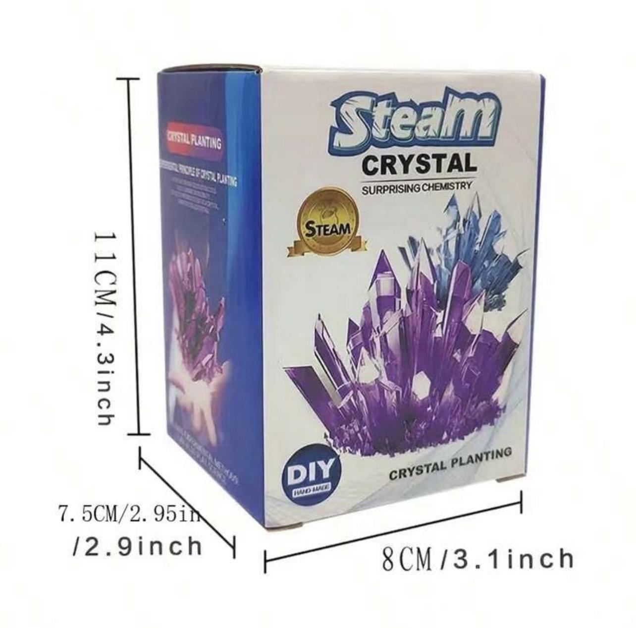 Crystal growing kit - crystal planting experiment DIY set science toy