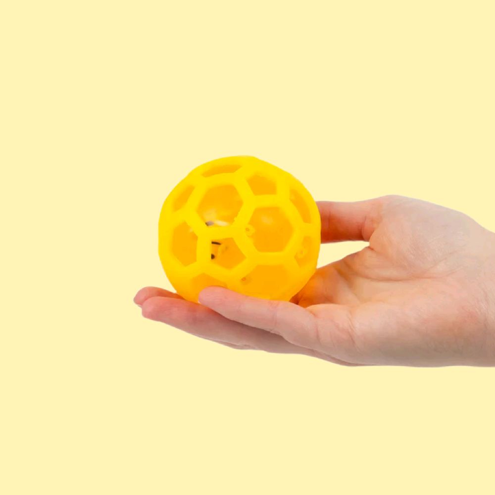 Scrunchems Honeybee Fushion Squid Ball - sensory fidget toy stress ball stress reliever