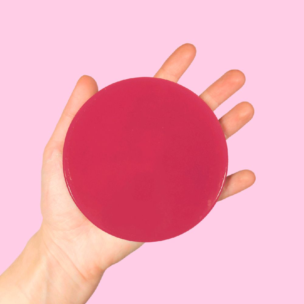 REUSABLE PICK PAD MAKING KIT - PINK MAKE OUR OWN PICKY PAD SPECIAL DIY KIT REMELTABLE SKIN PICKING STRESS RELIEVER