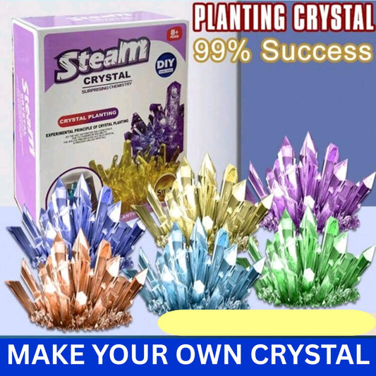 Crystal growing kit - crystal planting experiment DIY set science toy