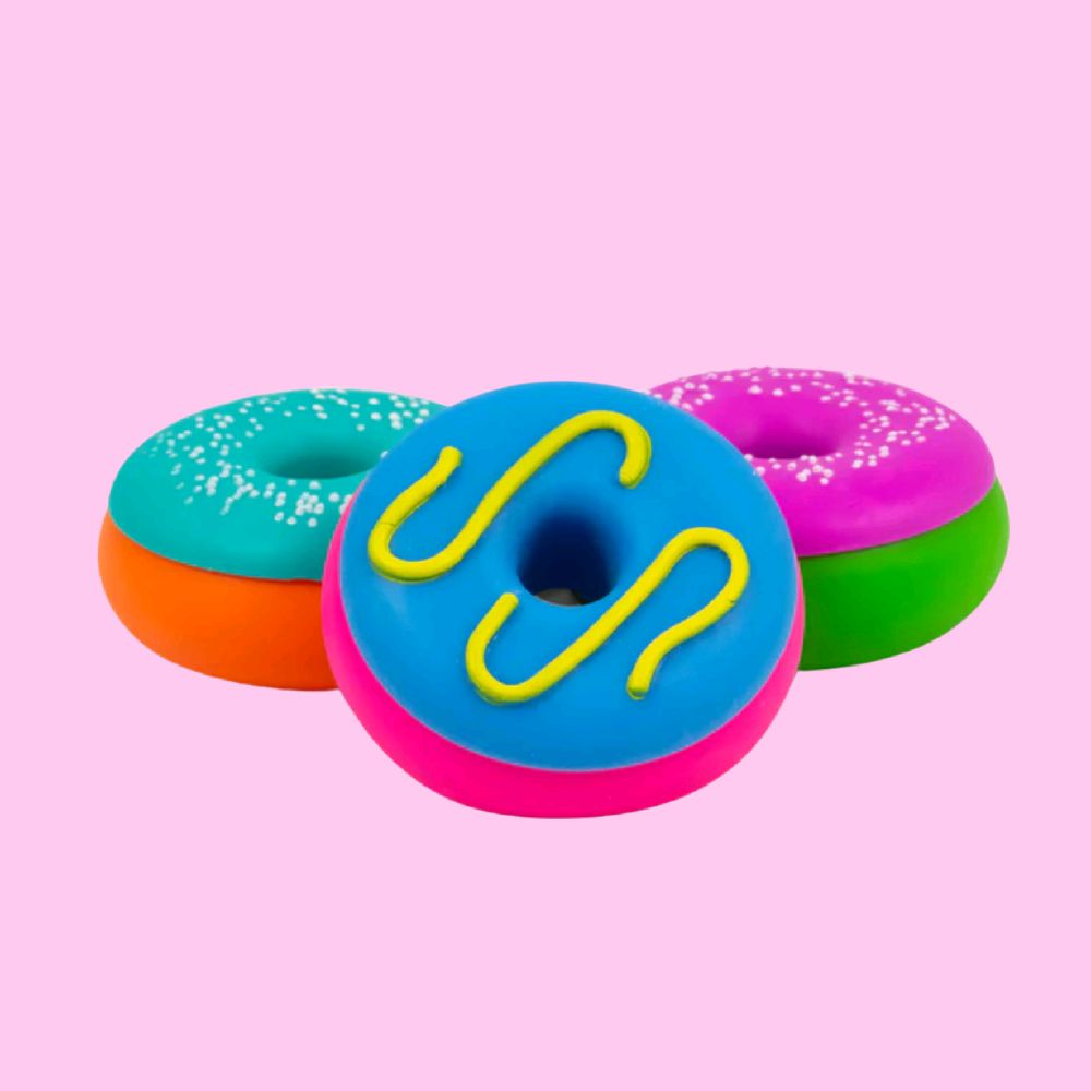 Scrunchems Donut Squishy - stress reliever sensory fidget anxiety relief