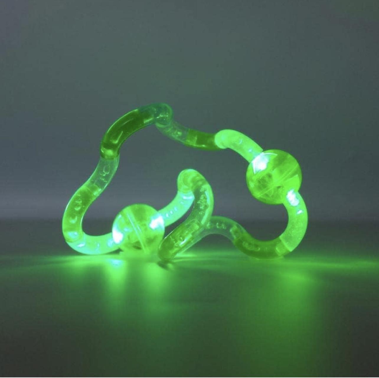Tangle Light Up Atomic Fidget - tangle fidget toy stress reliever sensory