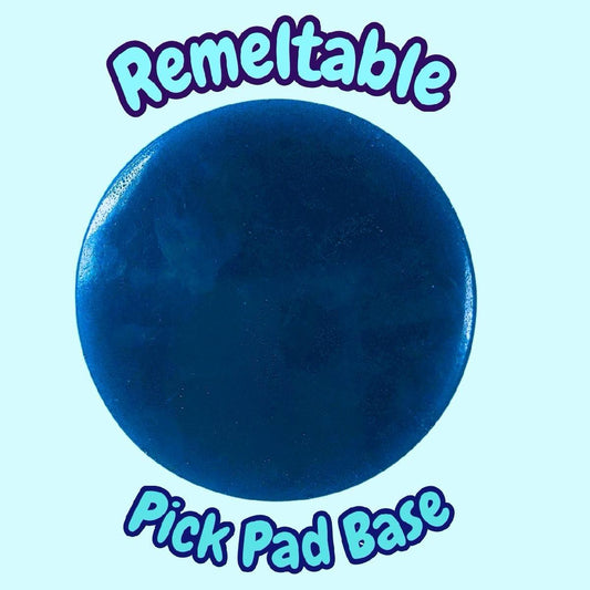 Reusable Pick Pad Base - Blue special DIY Picky Pad making base remeltable
