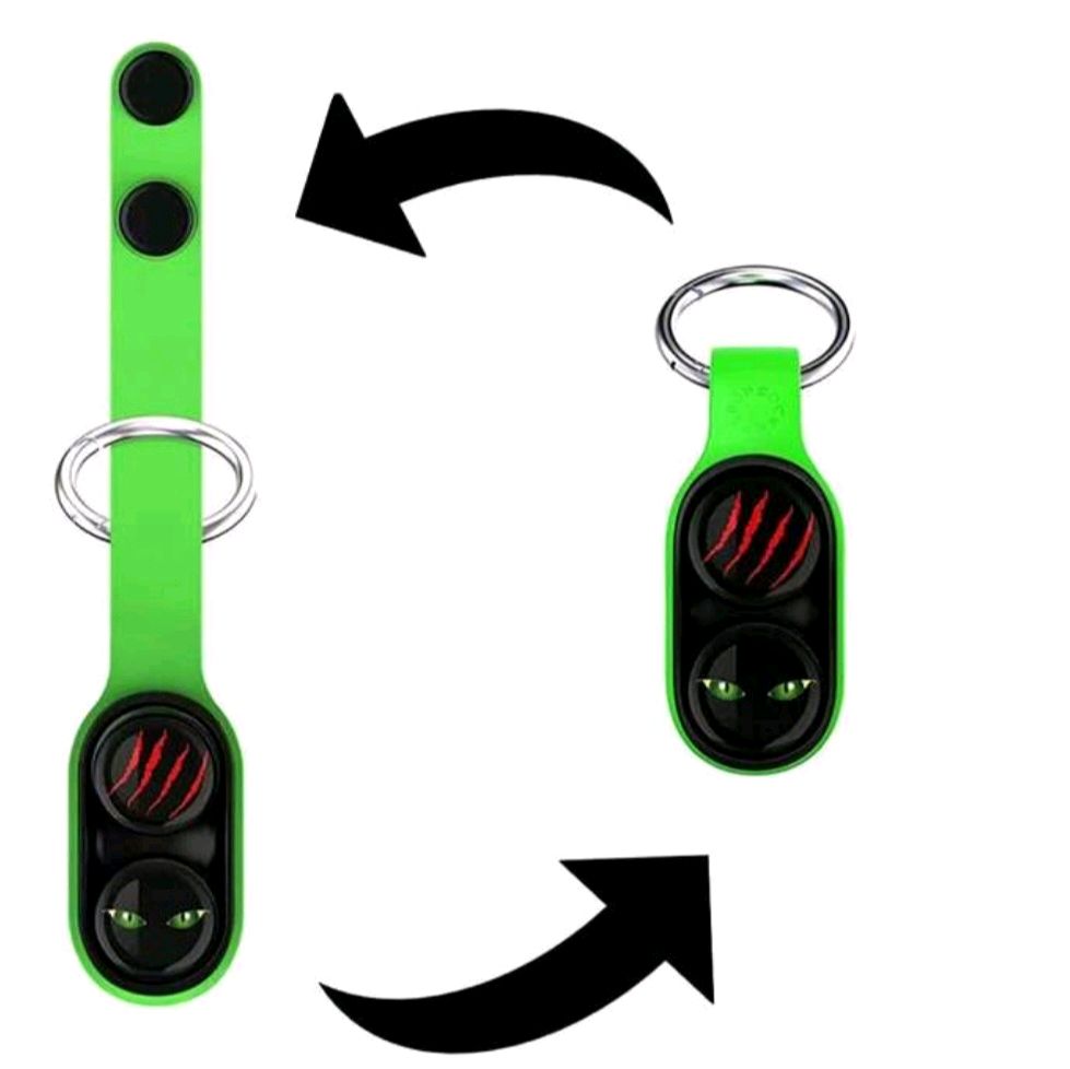 PopPuck fidget keychain