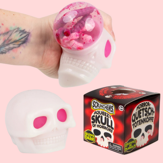 SCRUNCHEMS SQUEEZY SKULL OF HORRORS