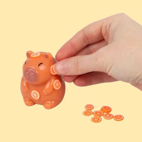 SCRUNCHEMS STICKY SQUISHY CAPYBARA