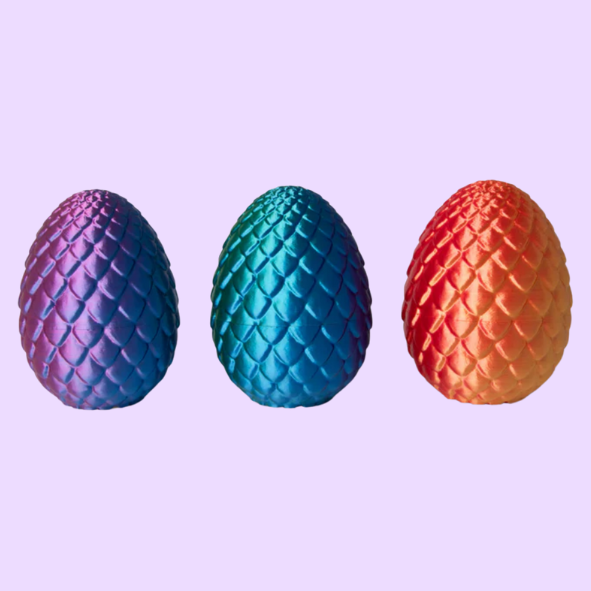 3D PRINTED DRAGON EGG