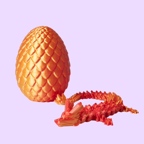 3D PRINTED DRAGON EGG