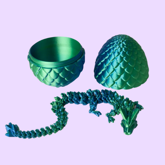 3D PRINTED DRAGON EGG