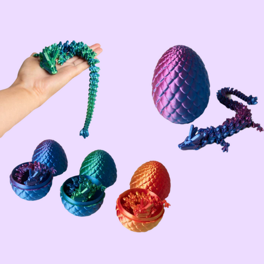 3D PRINTED DRAGON EGG