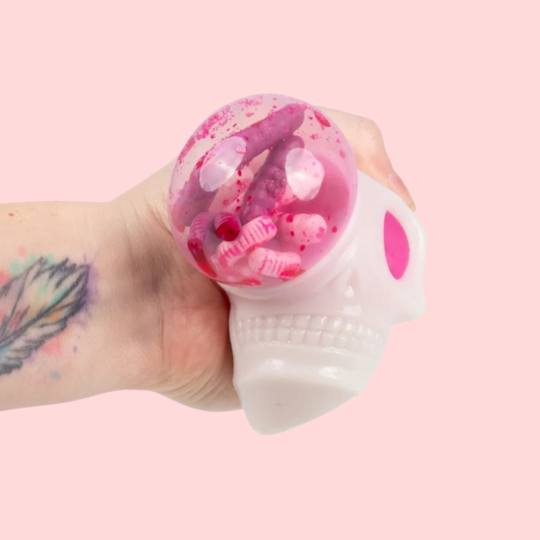 SCRUNCHEMS SQUEEZY SKULL OF HORRORS