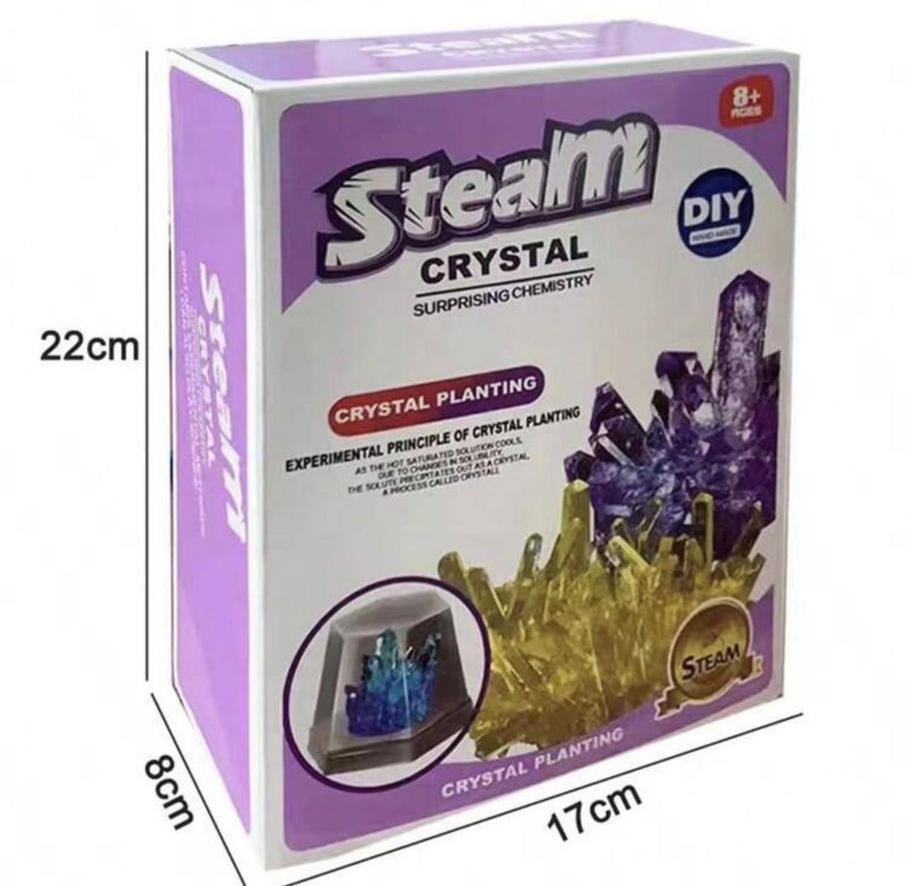 Crystal growing kit - crystal planting experiment DIY set science toy