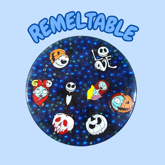Reusable Picky Pad - Blue Halloween themed