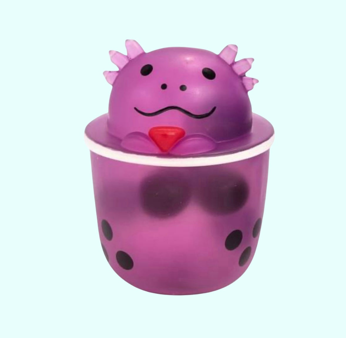 Axolotl boba squishy