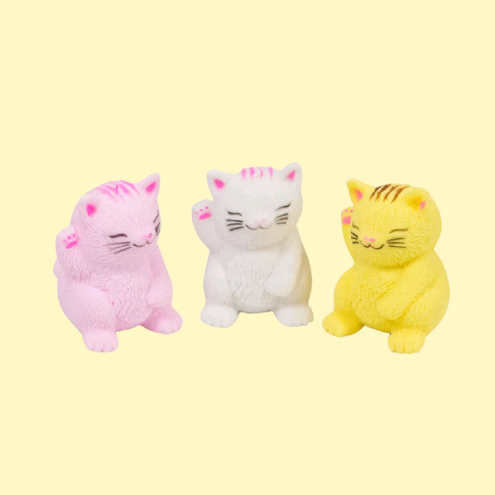 Scrunchems Lucky Cat - squishy stress reliever sensory fidget