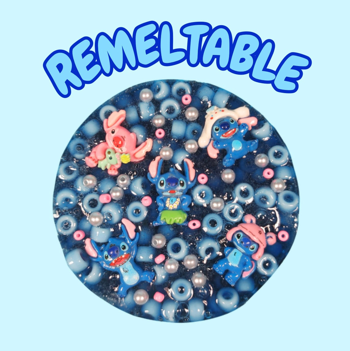 Reusable Picky Pad - Disney Stitch blue