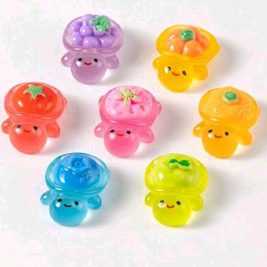 Turtle Worry Buddy - glow in the dark textured figures collectible