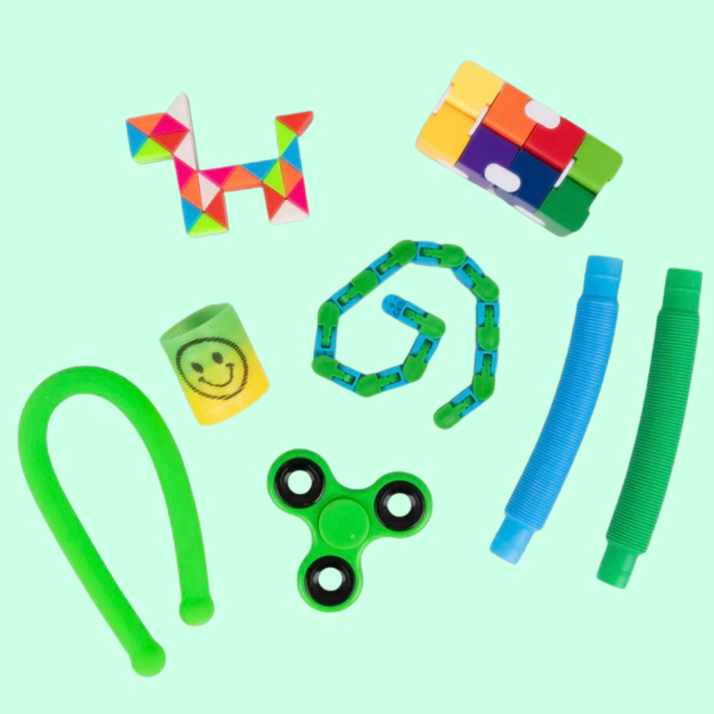 Sensory Vending Machine Bag - Green
