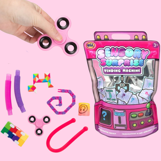 Sensory Vending Machine Bag - Pink