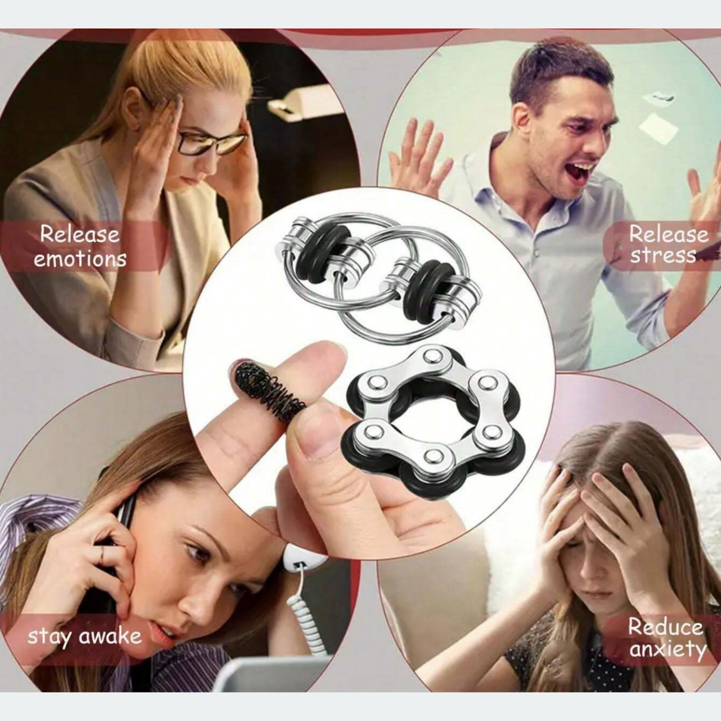 5 pieces fidget set