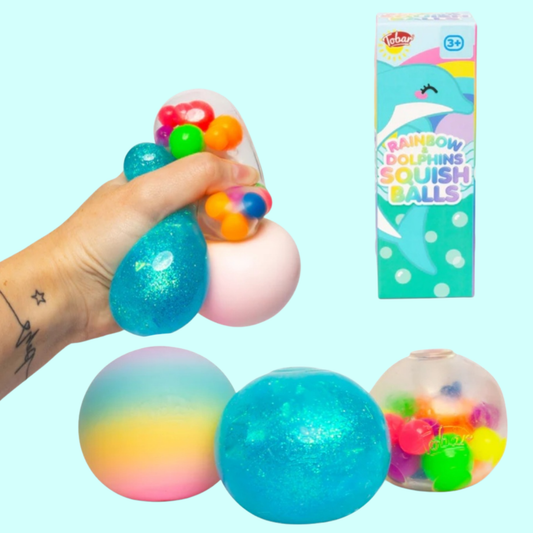 SCRUNCHEMS DOLPHIN DIDDY SQUISH BALLS