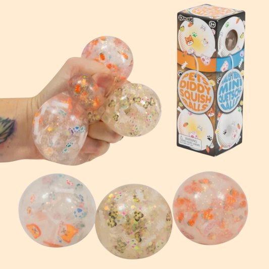 Scrunchems Pets Diddy Squish Ball