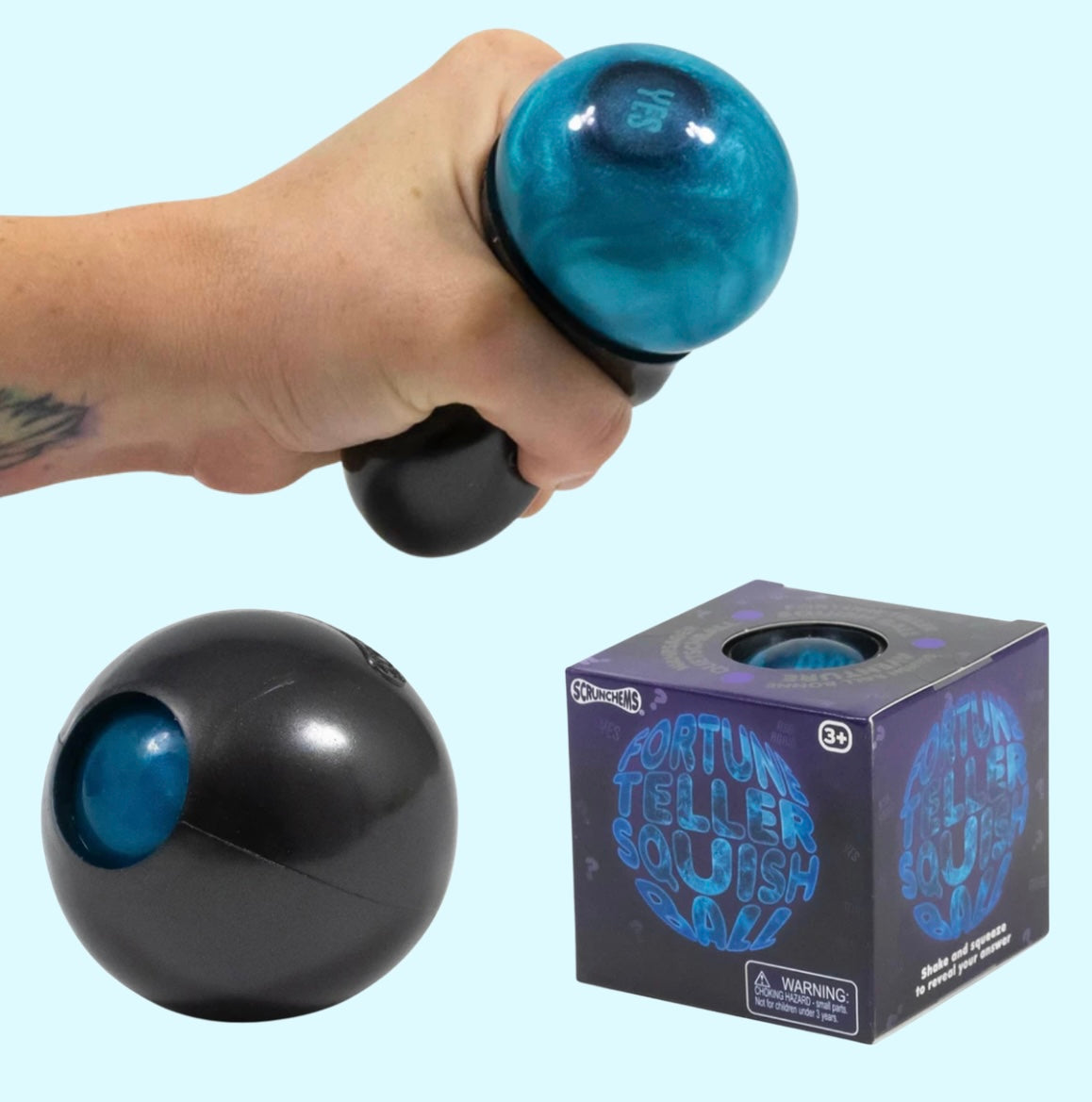 Scrunchems Fortune teller squish ball