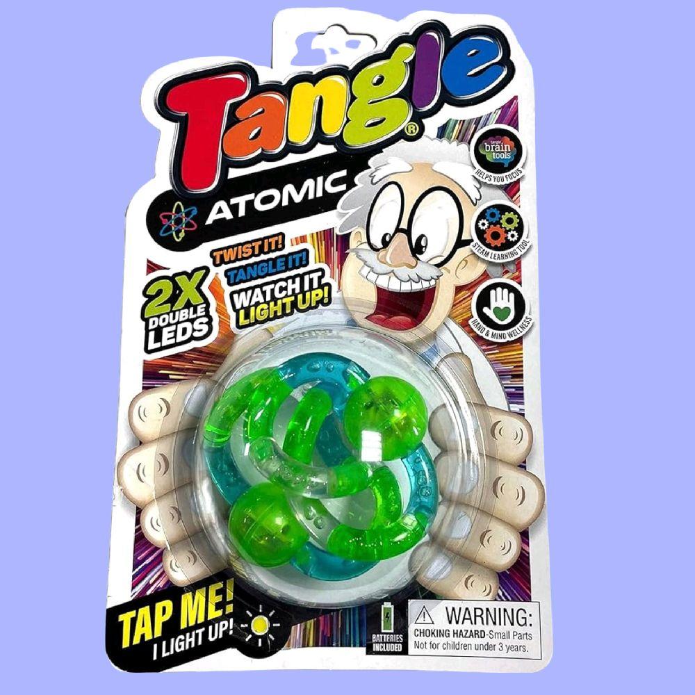 Tangle Light Up Atomic Fidget - tangle fidget toy stress reliever sensory