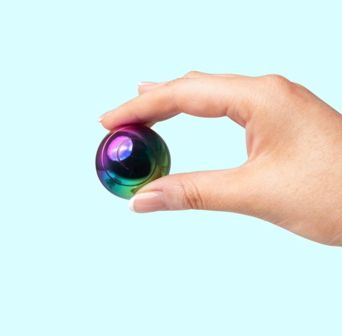 FIDGIX SPINNING SPHERE - metal sensory fidget
