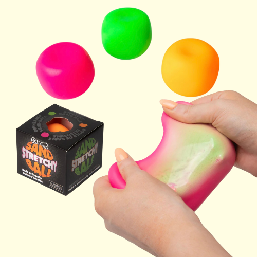 Scrunchems Kinetic sand filled stress ball