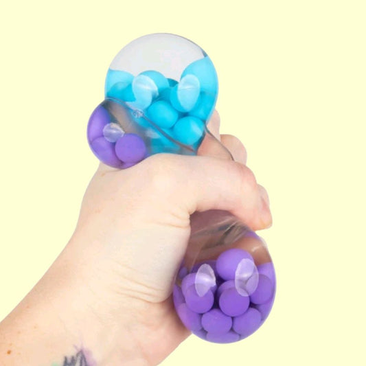 ASMR Squish Ball - Scrunchems crunchy ball stress reliever sensory fidget toy